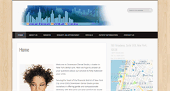Desktop Screenshot of downtowndentalstudio.com